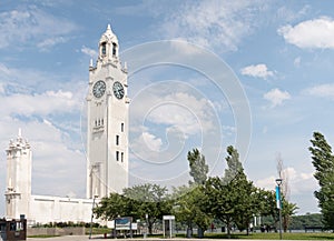 Montreal Clock Tower in the Old Port of Montreal