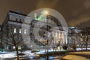 Montreal night scene