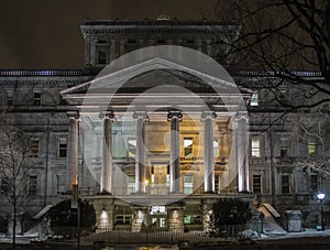 Montreal night scene