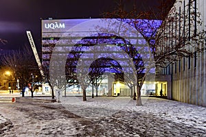 Montreal night scene