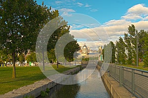 Montreal Quebec Old Port water scene