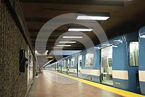 Montreal's Subway train