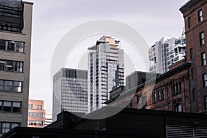 Montreal skyscrapper buildings photo