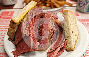 Montreal Smoked meat. photo