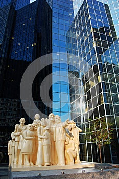 Montreal street sculpture, Montreal, Canada