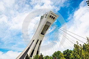 The Montreal tower, Olympic Park