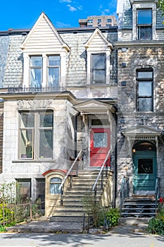 Montreal, typical house