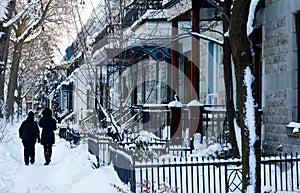 Montreal Winter.