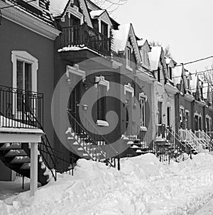 Montreal in the winter