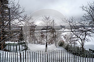 Montreal Winter scene
