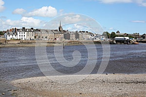 Montrose and the River Esk in Scotland, Great Britain