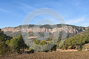 Montsant mountain,landscape near of La Vilella Alta, El Priorat, Tarragona province