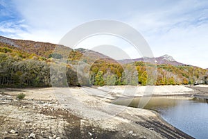 Montseny in Autumn lake