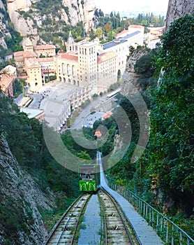 Montserat from above