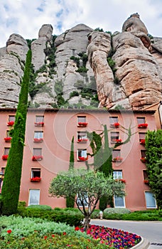 Montserrat Monastery near Barcelona, Spain