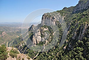 The Montserrat monastery photo