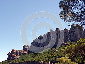 Montserrat Mountain, Barcelona Region, Spain