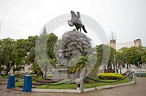 Monument at the 25th of May Square in Corrientes, Argentina