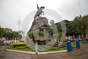 Monument at the 25th of May Square in Corrientes, Argentina