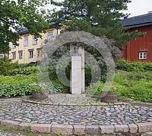 Monument Albert Edelfelt in Porvoo