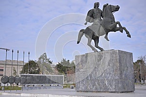 Monument of Alexander The Great, Thessaloniki, Greece