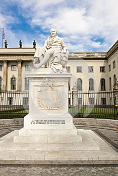 Monument Alexander Humboldt Berlin