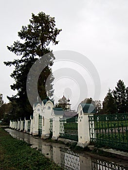 Monument of architecture `Pit of Mikhail Romanov`.