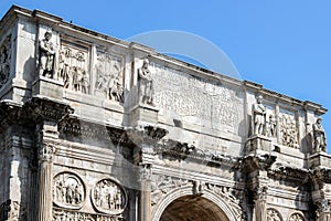 Arco di Costantino in rome photo