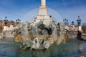 Monument aux girondins, Bordeaux photo
