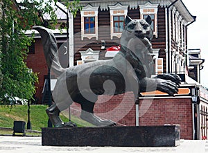 Monument 'Babr with sable in its mouth', Irkutsk