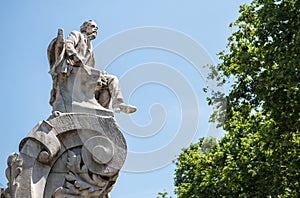 Monument in Barcelona