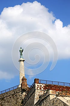 Monument of Belgrade winner,Kalemegdan fortress