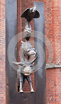 Monument of Bremen Town Musicians