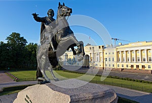 Monument The Bronze Horseman in St. Petersburg