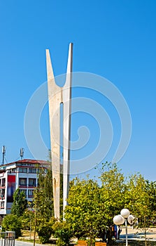Monument of Brotherhood and Unity in Pristina photo