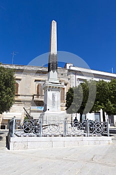 Monument of Caduti, the obelisk dedicated to the fallen soldiers from first world war photo