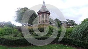 The Monument and cannons at Arboretum Nottingham