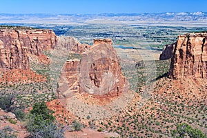 Monument Canyon at Colorado National Monument near Grand Junction Colorado USA photo