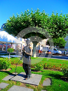 Monument of Charlie Chaplin