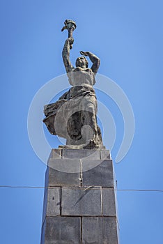 Monument in Chisinau city