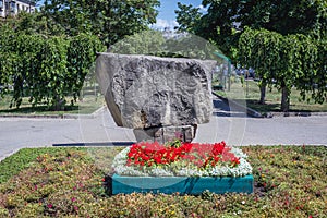 Monument in Chisinau city