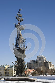 Monument In commemoration of the 300th anniversary of the Russian Navy photo