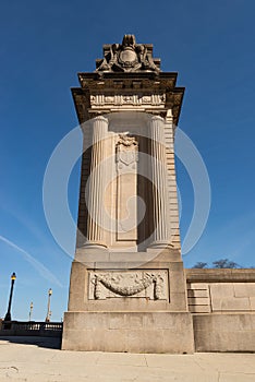 Monument at Congress Plaza Garden