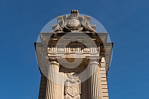 Monument at Congress Plaza Garden