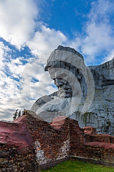 Monument Courage in Brest Fortress, Belarus