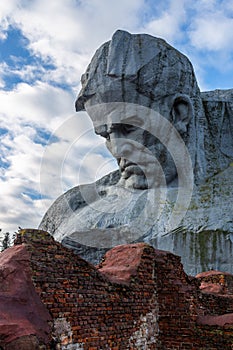 Monument Courage in Brest Fortress, Belarus