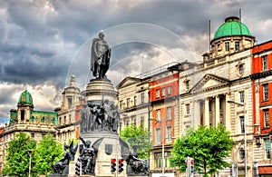 Monument of Daniel O'Connell in Dublin