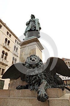 Monument of Daniele Manin in Venice