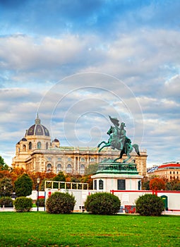 Monument dedicated to Archduke Charles of Austria