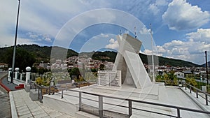 Monument in Echinos Pomakochoria in Xanthi, Evros Thraki photo